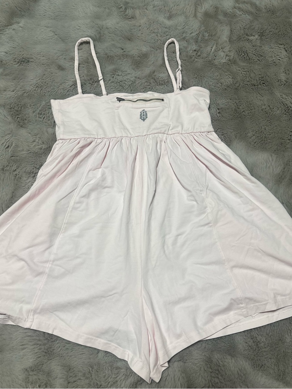 NWOT Free people movement Hot Shot Strappy Romper Size M Bloom